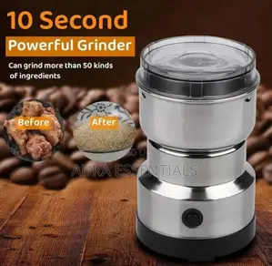 Hoffmans Portable Coffee Grinder With Fry Mill