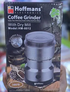 Hoffmans Portable Coffee Grinder With Fry Mill