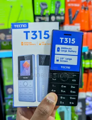 New Tecno T313 Black
