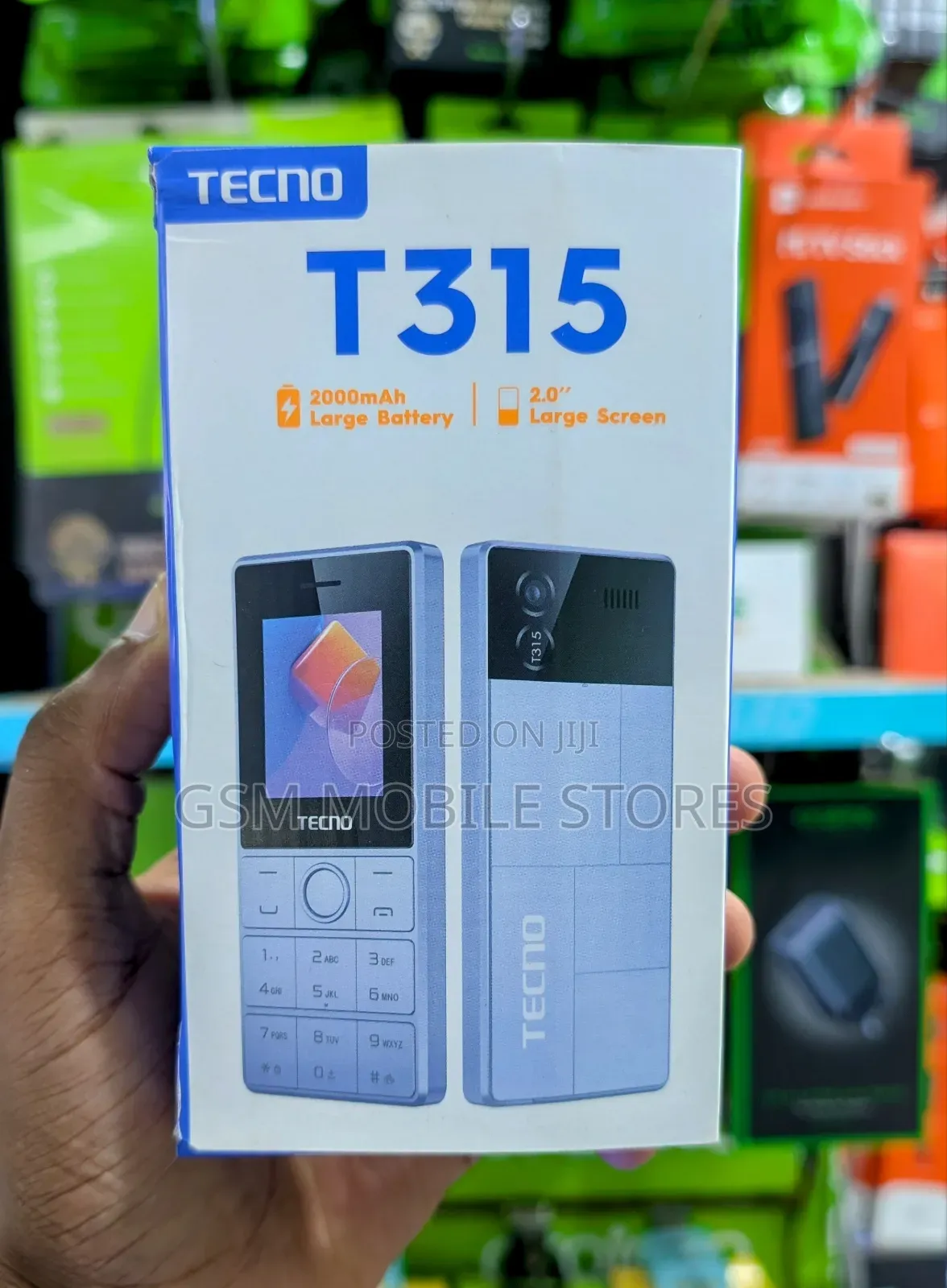 New Tecno T313 Black