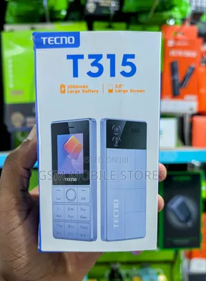 New Tecno T313 Black