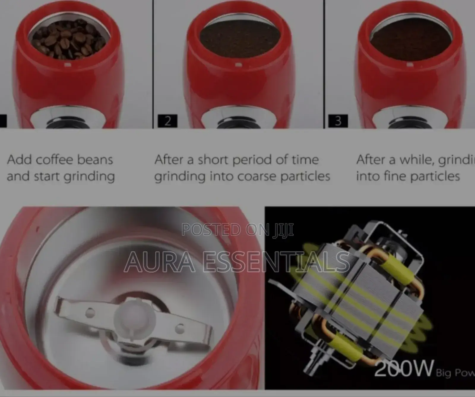 DSP Coffee Spice Grinder 200w Ka-3002