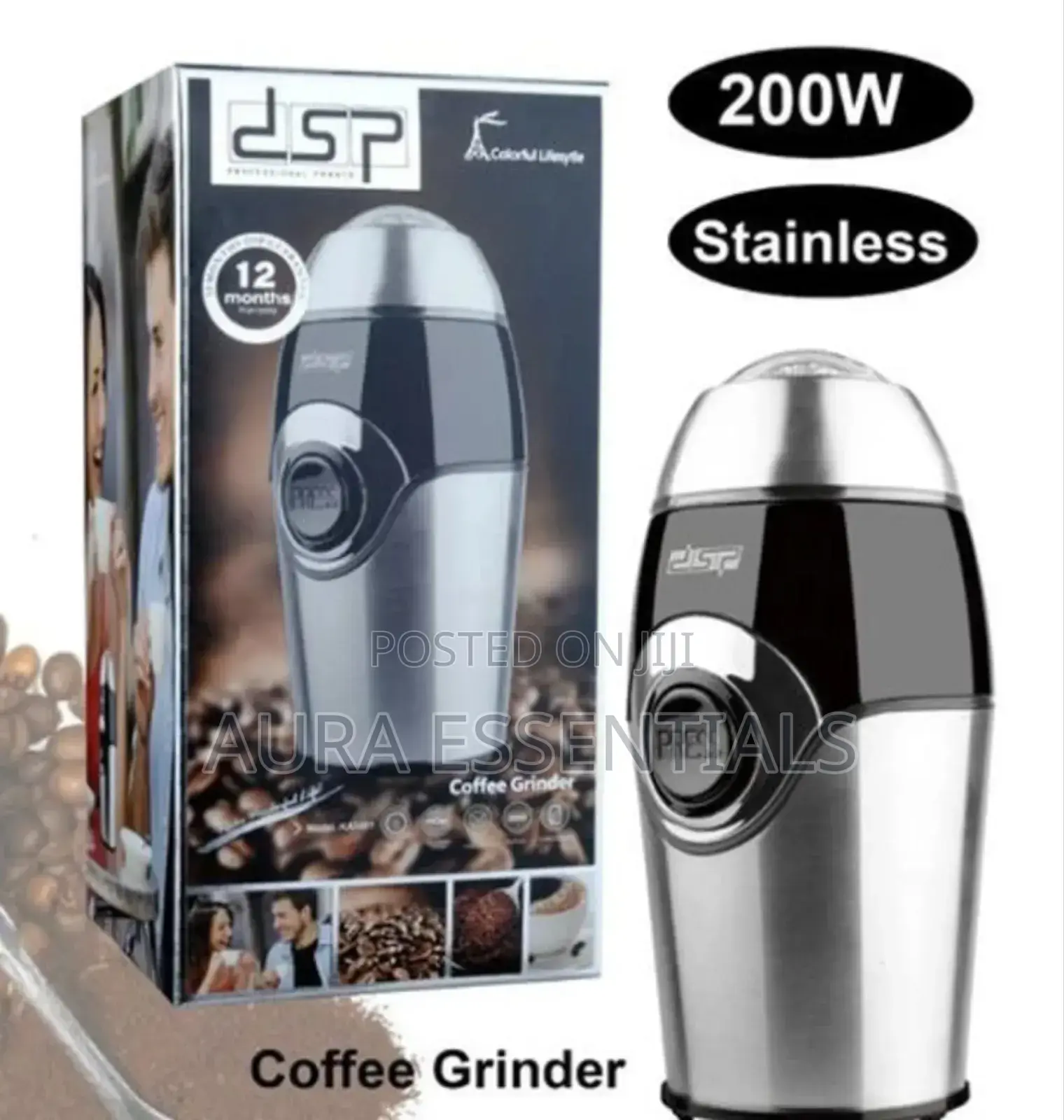 DSP Coffee Spice Grinder 200w Ka-3002