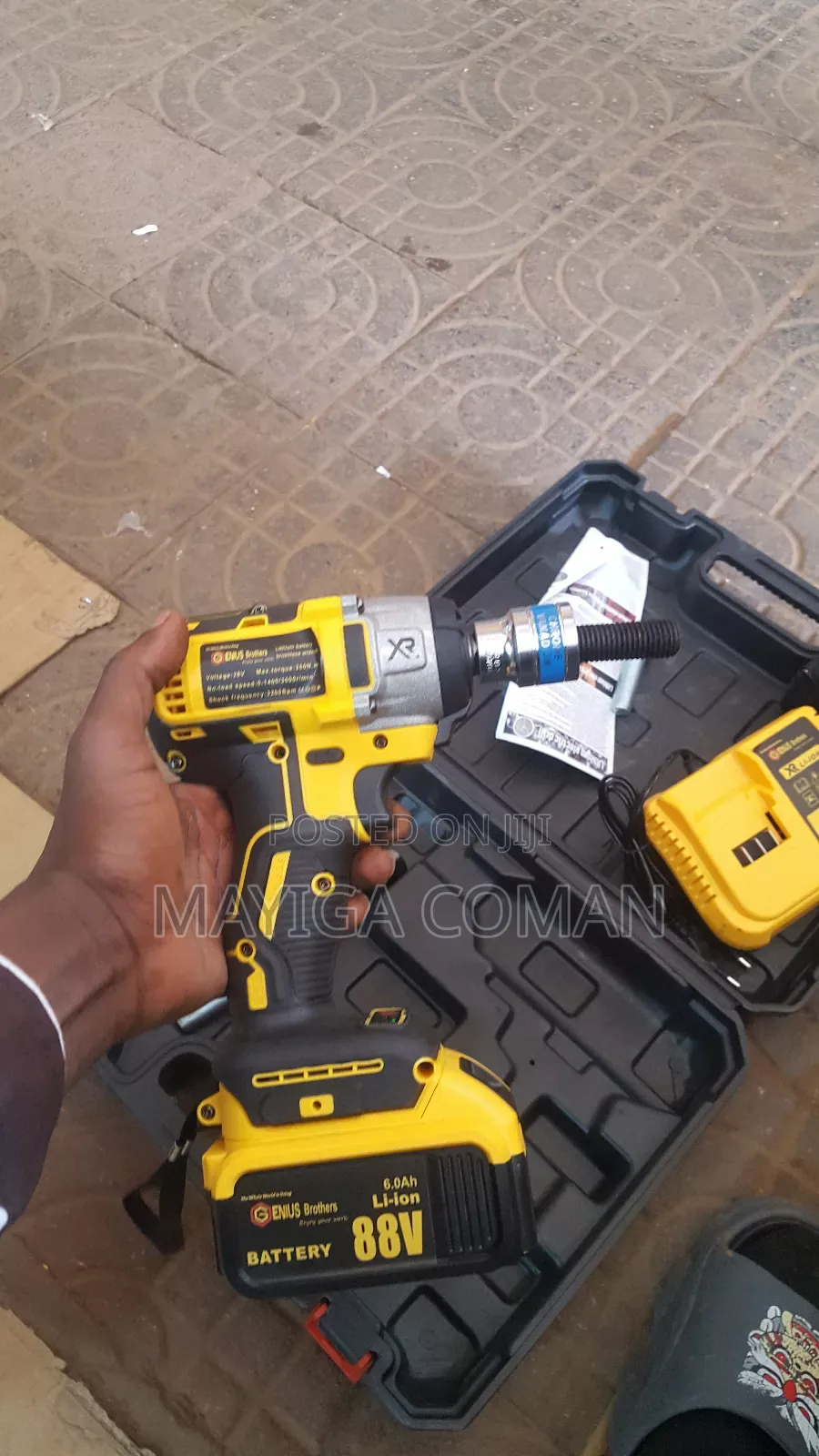 Re Chargable Impact Wrench