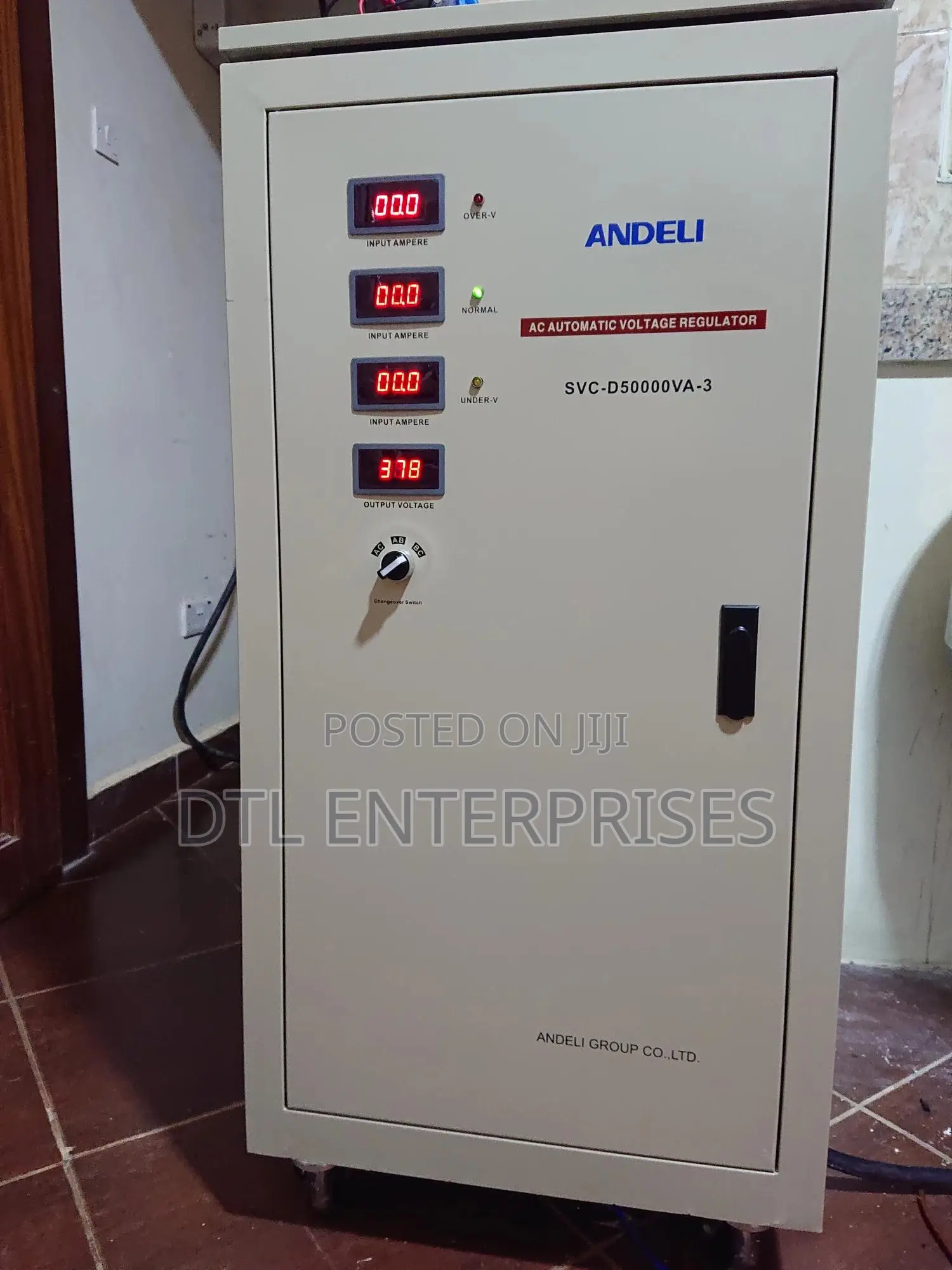 50kva (50,000va) Andeli Stabilizer (Voltage Regulator)