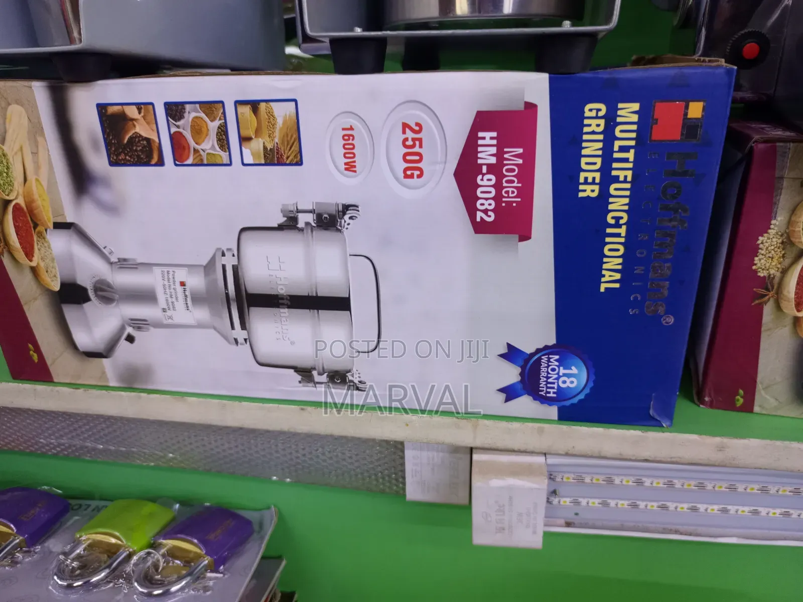 250g Multifunctional Electric Coffee Spices Grinder