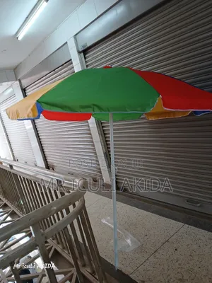 Mixed Colours 1.7mtrs Garden Sun and Business Umbrella