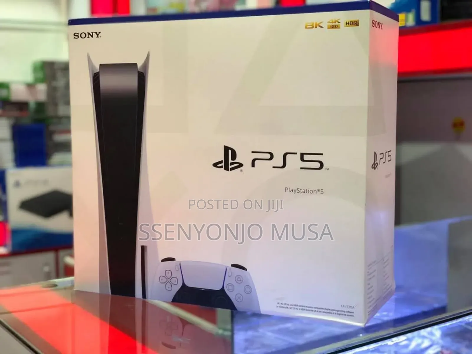 Sony Ps5 Console With One Controller - White