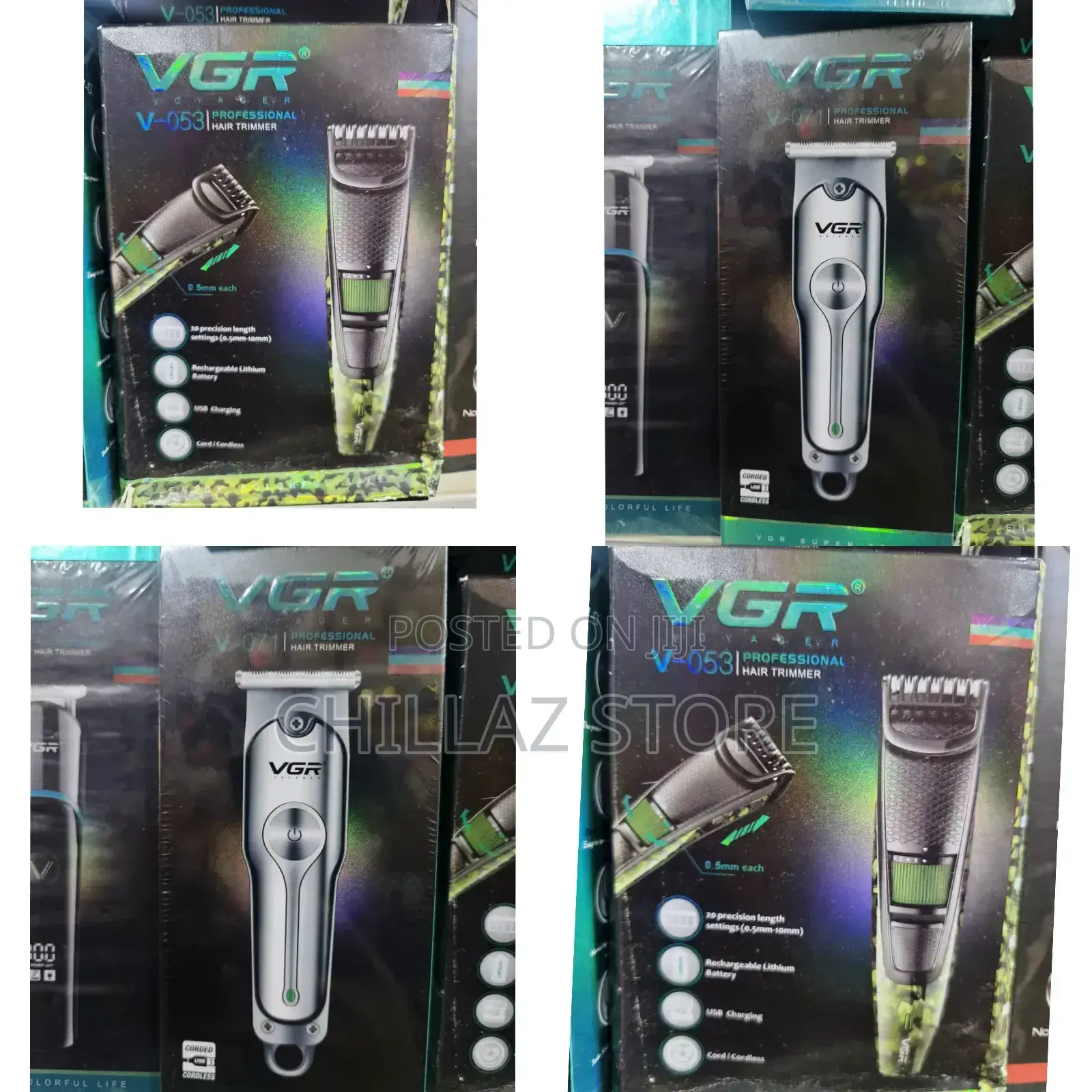 VGR Professional Hair Clipper.
