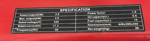 Inverter Generator Pt-4000c