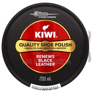 Big Size Original Kiwi 200ml High Quality Black Shoe Polish