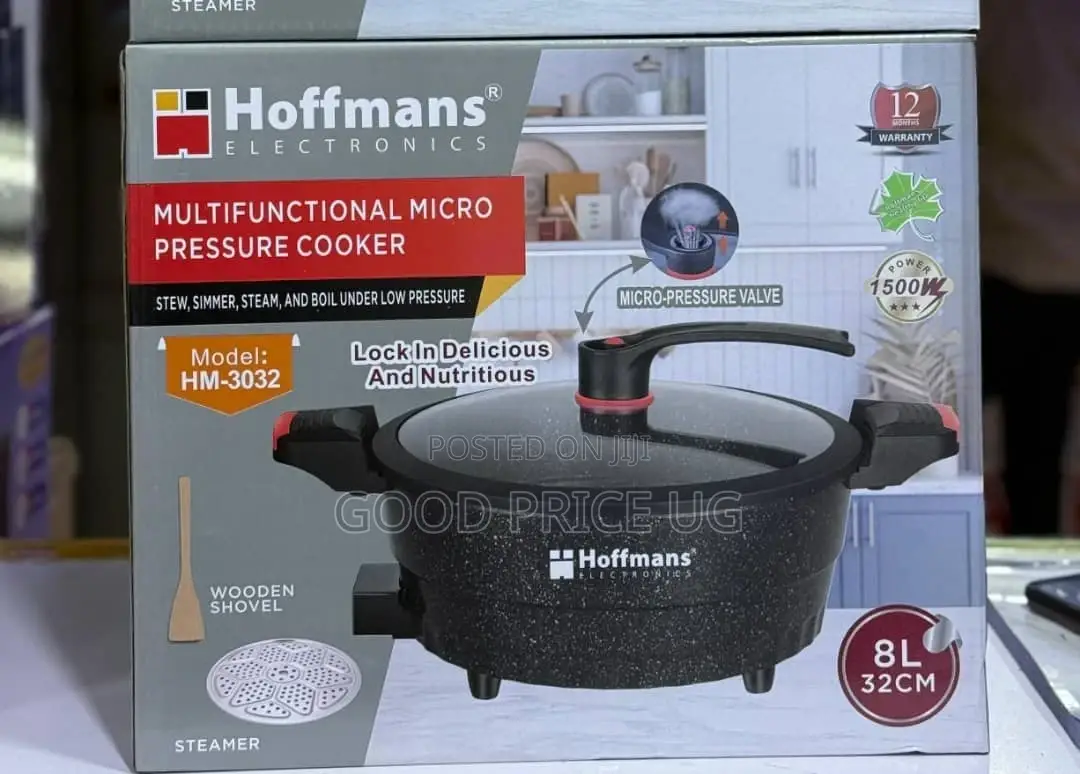 Hoffmans Multifunctional Micro Pressure Cooker Hm-3032 8l