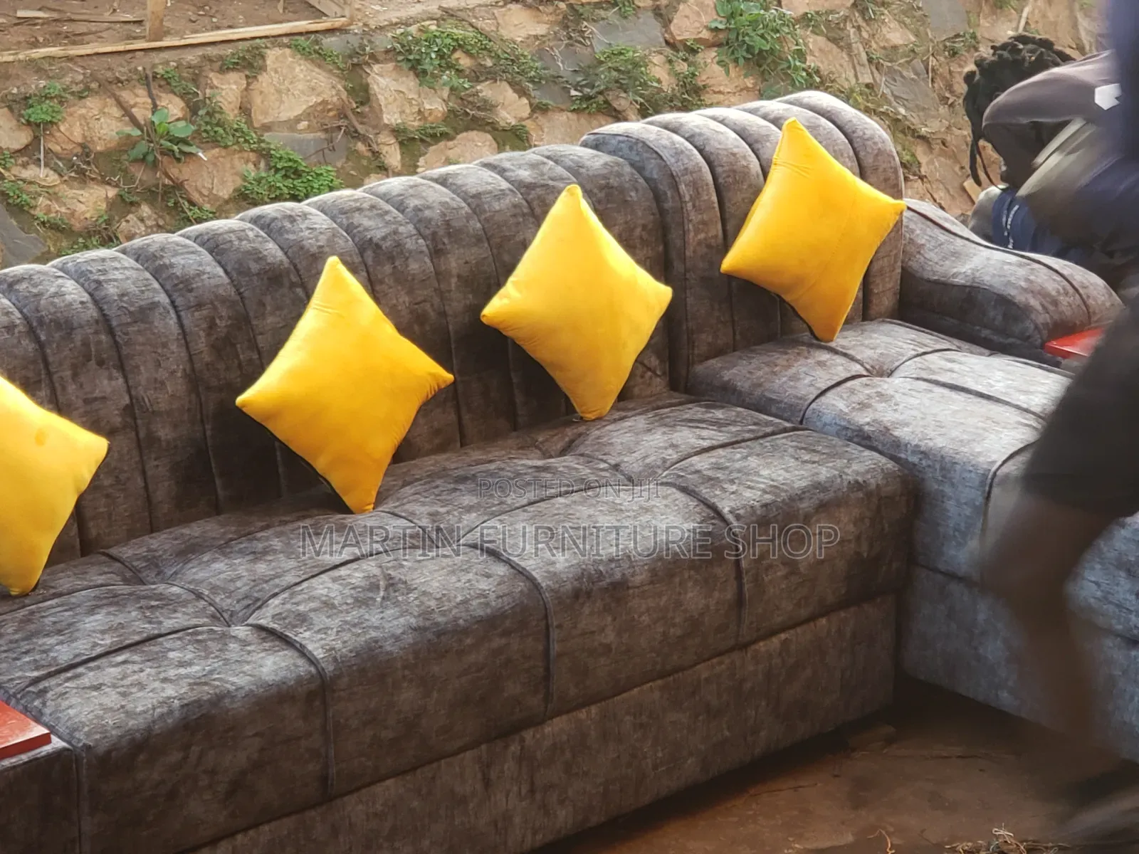L Shaped Sofa Set Available for Sale