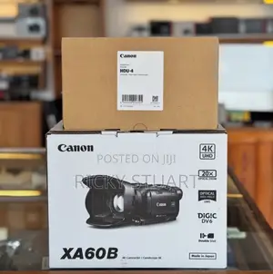 Canon Xa 60 Professional Uhd Camcorder