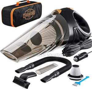 Uk Thisworx 12v Portable Handheld Car Vacuum Cleaner