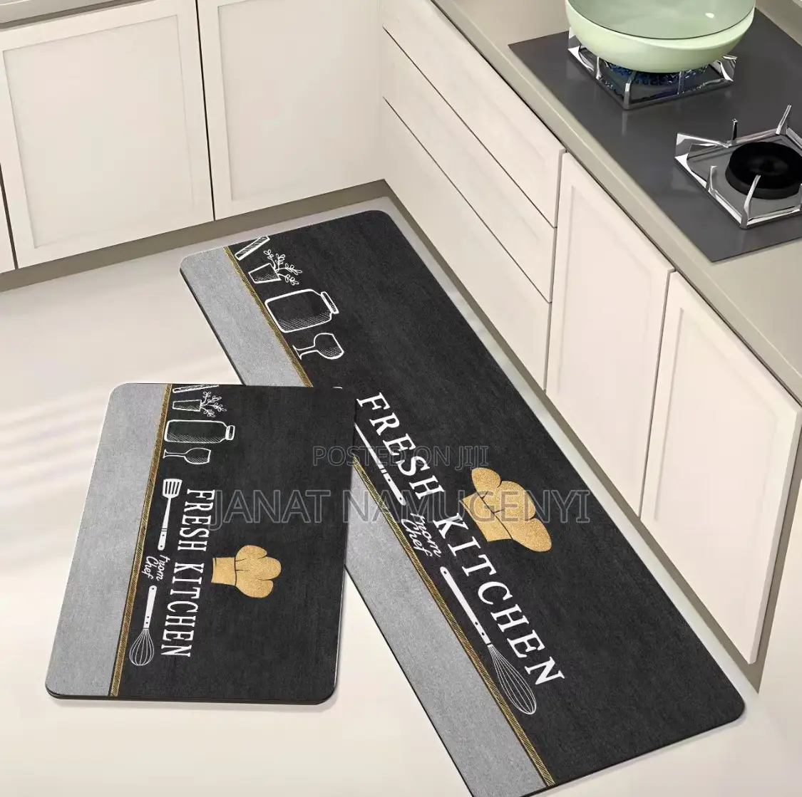 2 Piece Fresh Kitchen Mats