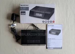 Uk Silver Crest Digital Dab Radio With Alarm| Sleep Function