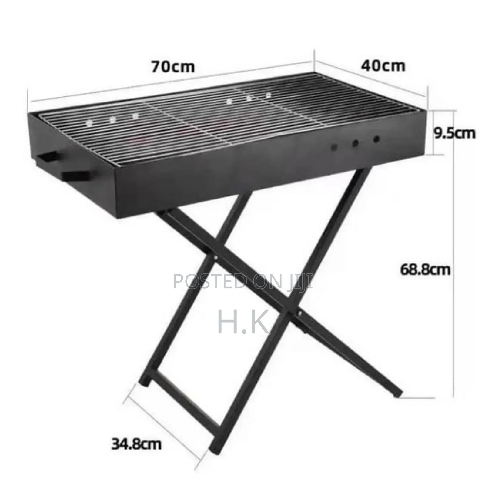 Portable Charcoal Barbecue Grill