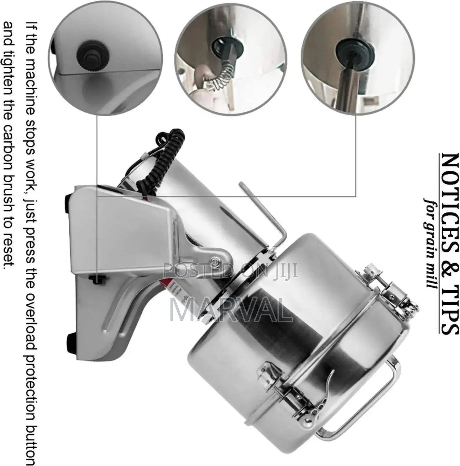 500g Hoffmans Electric Multifunctional Grinder