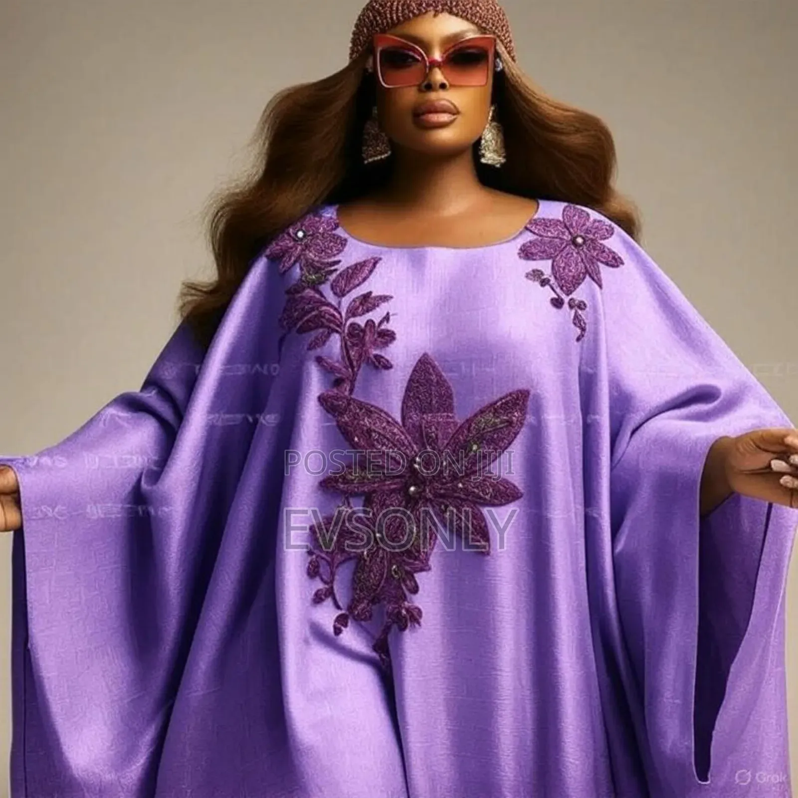 Designed Long Kaftan