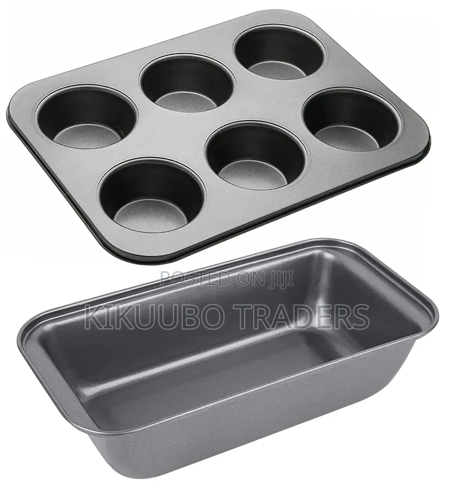 Bread Baking Pan and Cupcake Baking Tray Set
