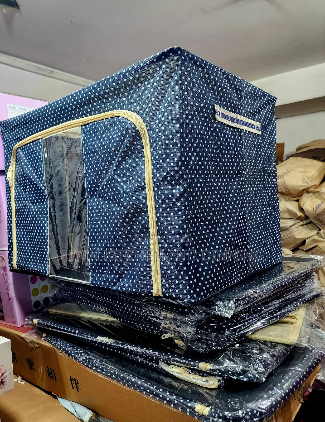 Laundry Basket With Lid and Zip