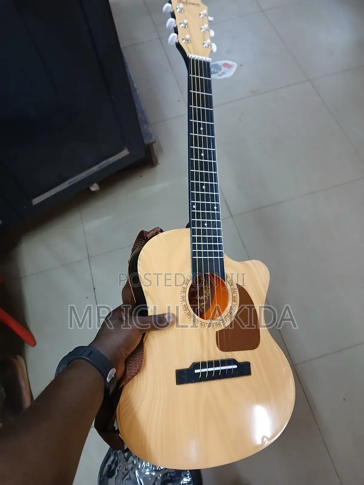6strings Kids Plastc Simulation Beginner Plastic Toy Guitar