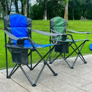 Light Mesh Thick Frame Foldable Camping Chair