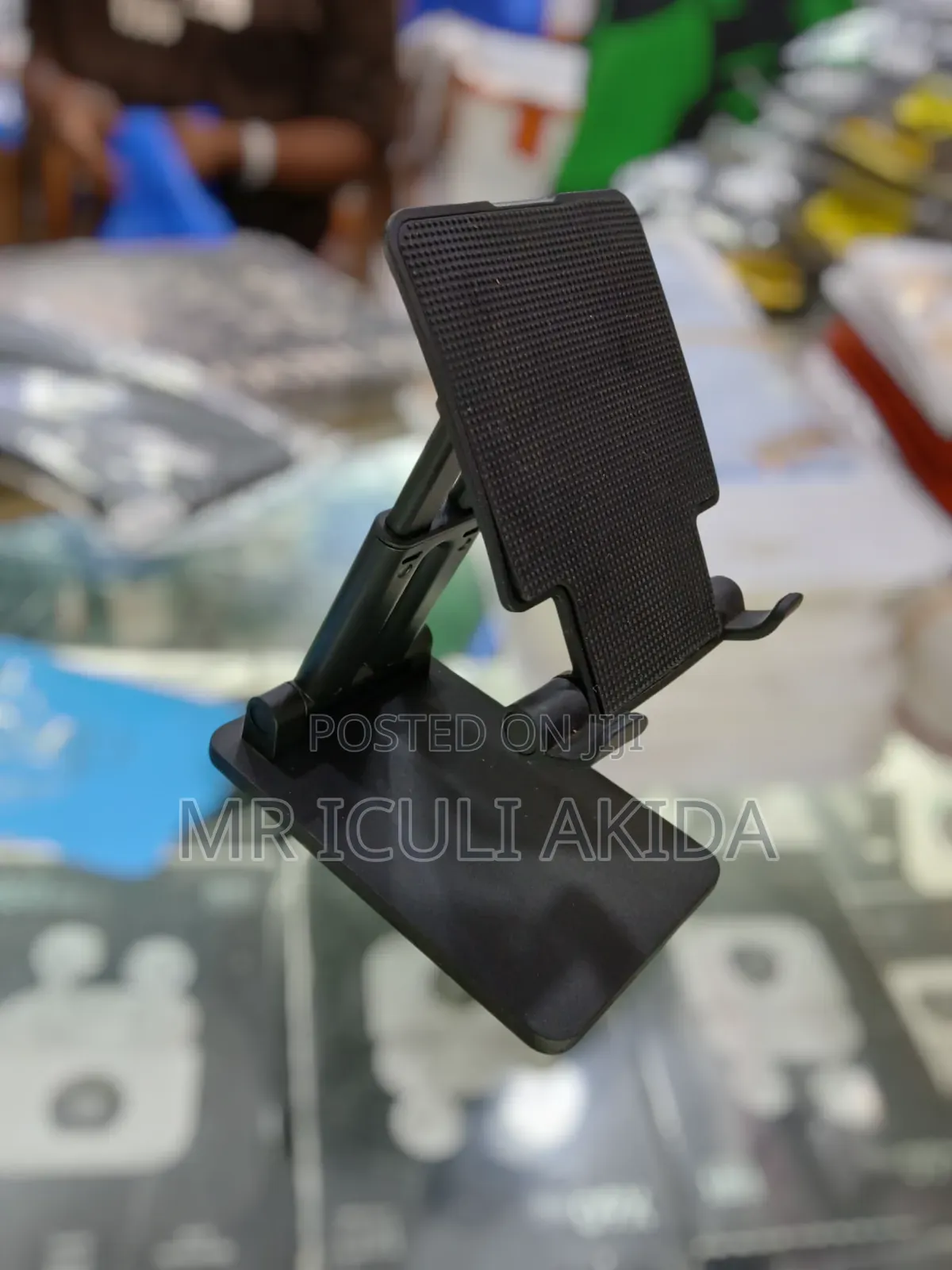 Foldable Adjustable Desktop Mobile Phone Holder