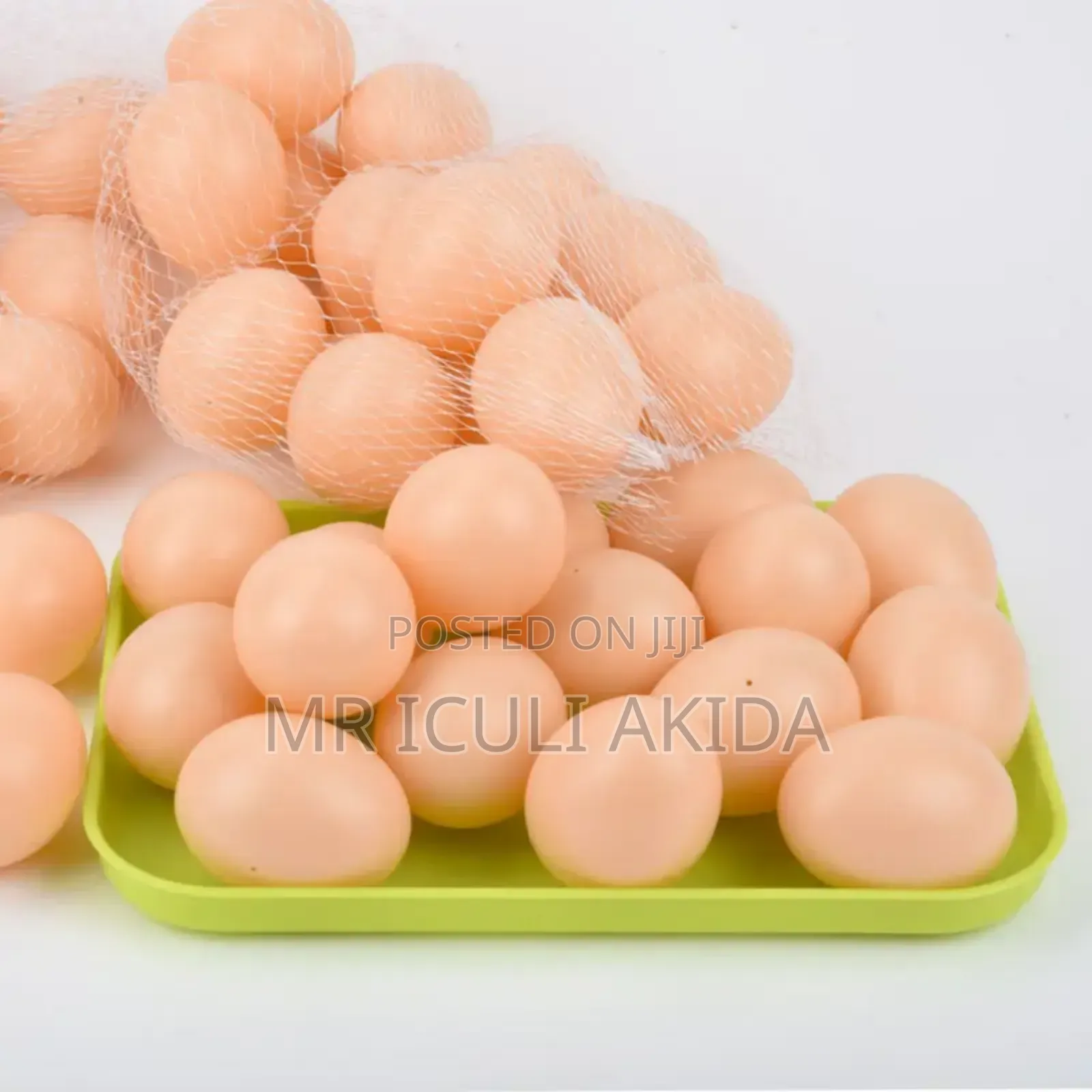 50pcs Kids Playing Plastic Prank Toy Eggs