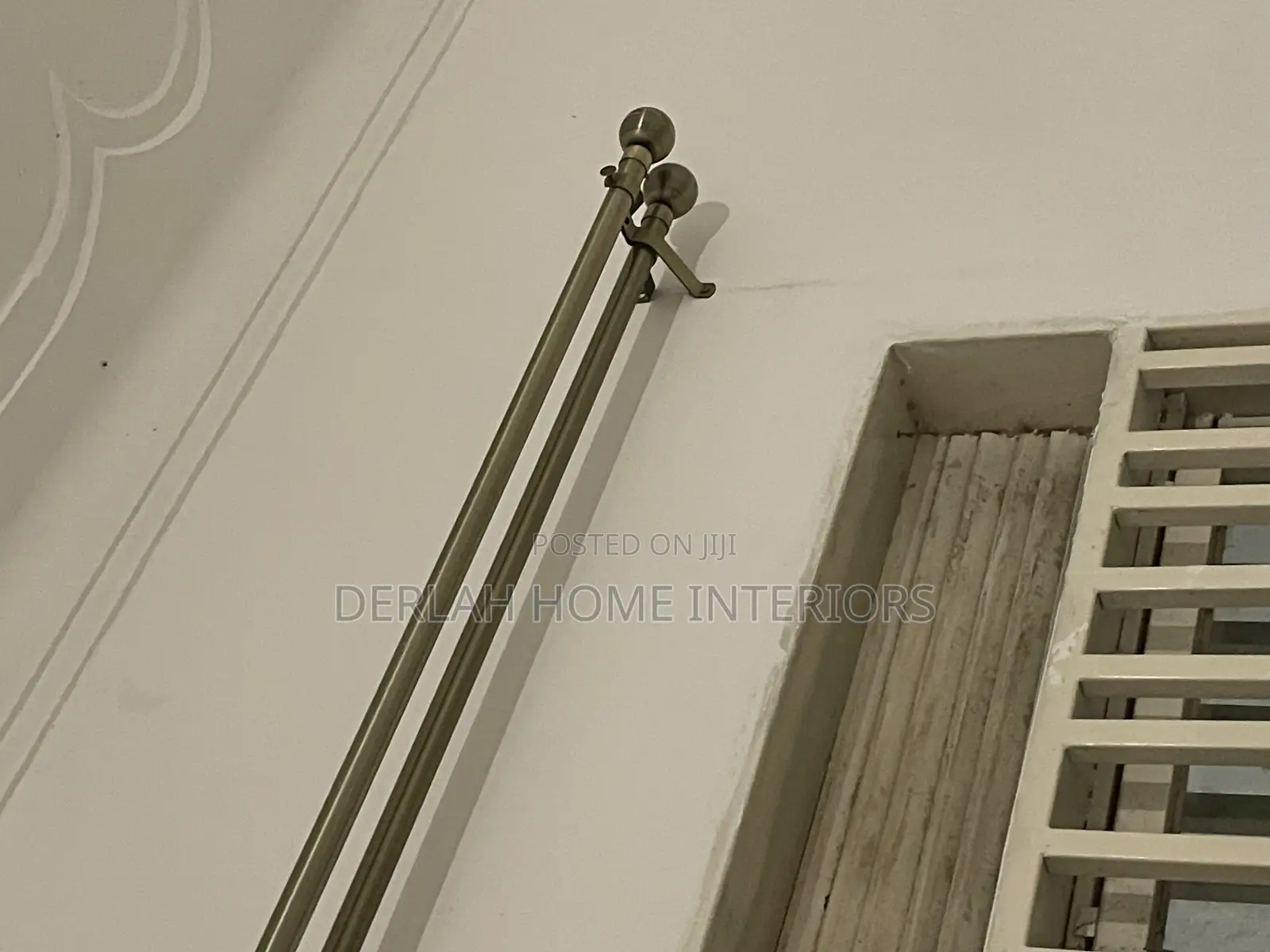 Curtain Rods With Round Caps