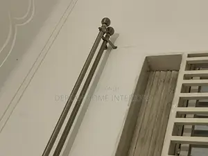 Curtain Rods With Round Caps
