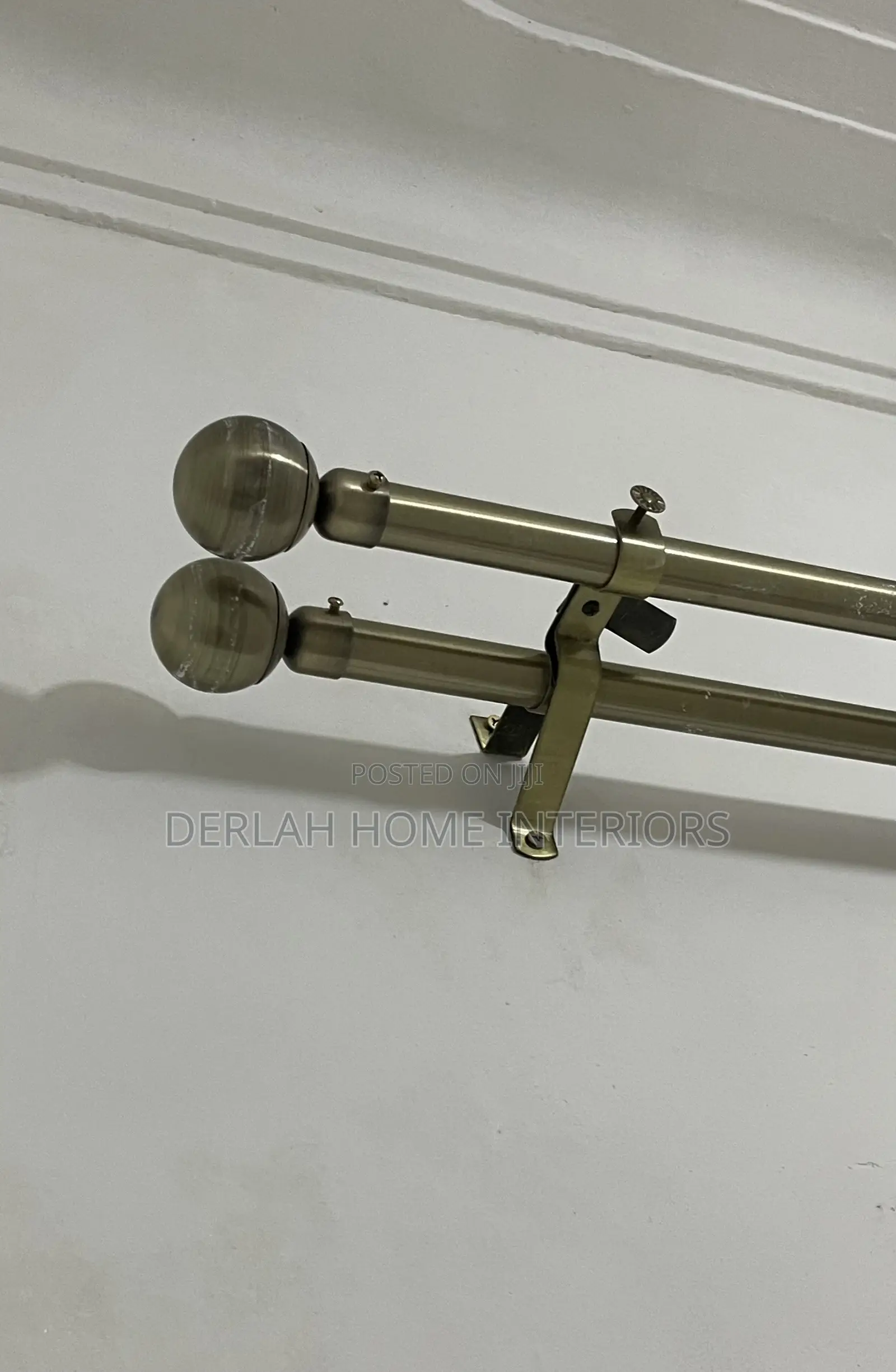 Curtain Rods With Round Caps