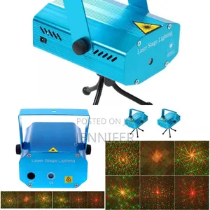 Mini Party Laser Light Beam Blue