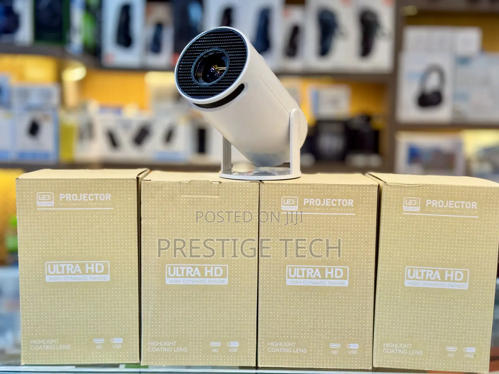 Hy300 Smart Projector Ultra Hd High Dynamic Range Projector