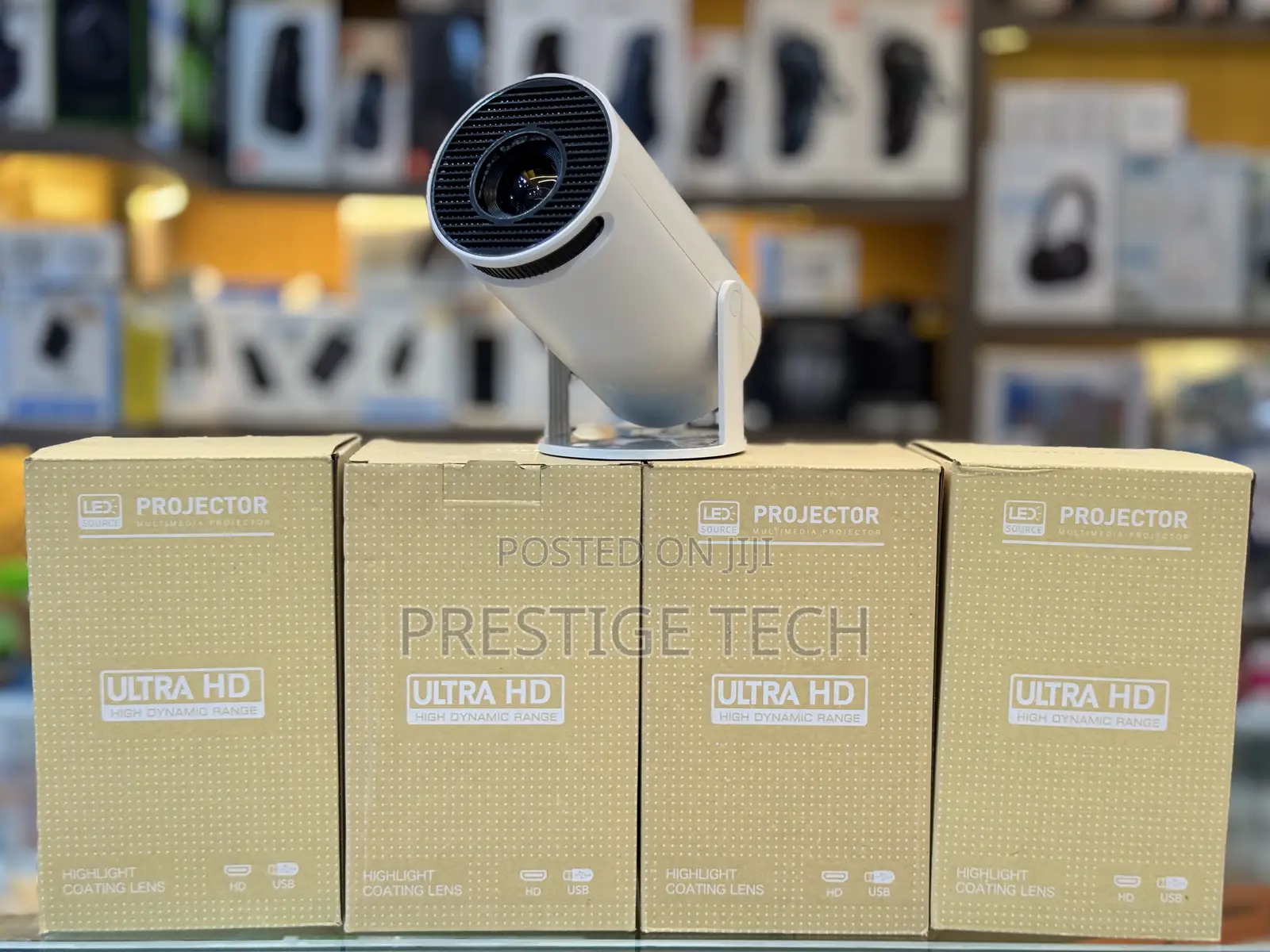Hy300 Smart Projector Ultra Hd High Dynamic Range Projector