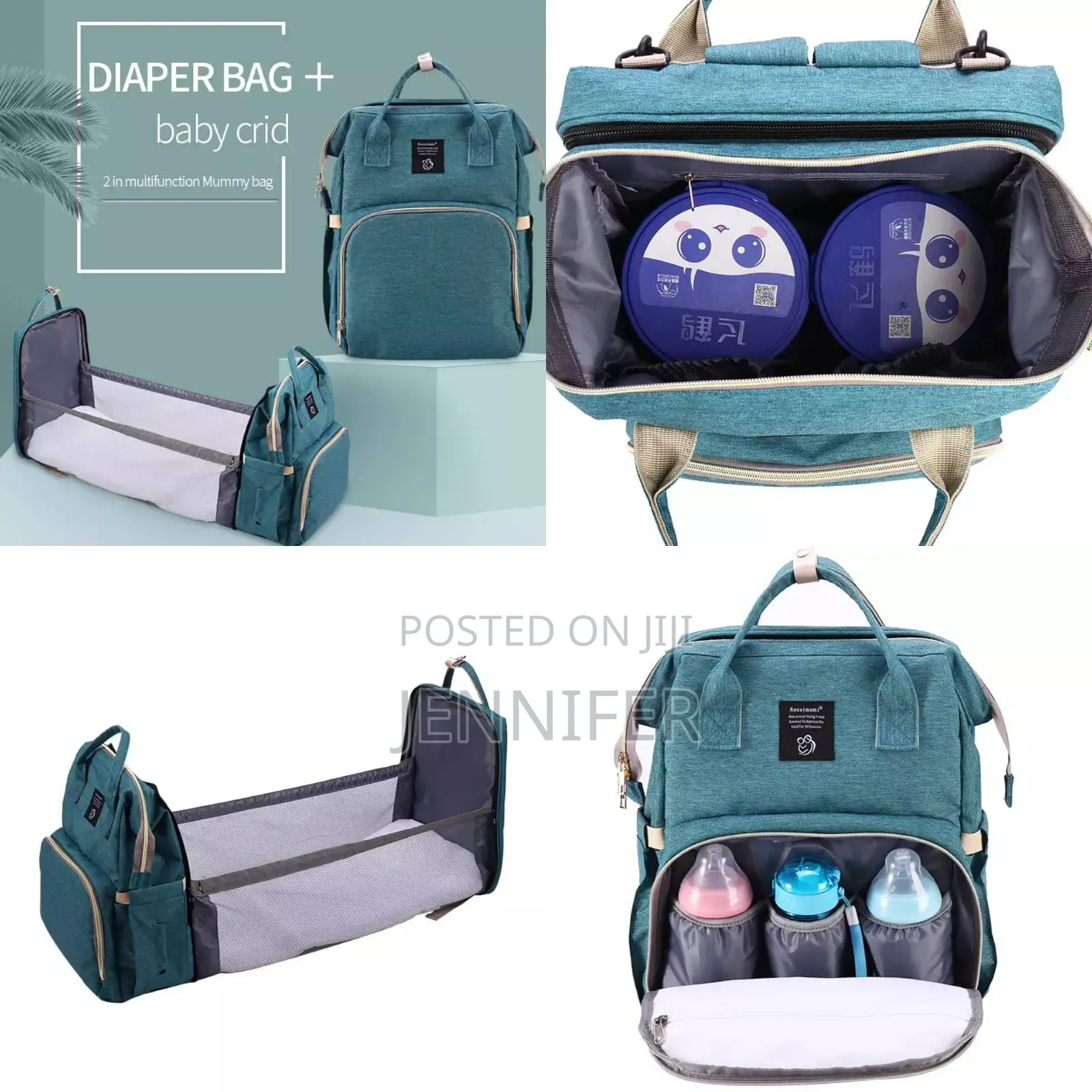 Baby Diaper Bag Plus Bed