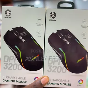 Green Lion Rechargeable Gaming Mouse