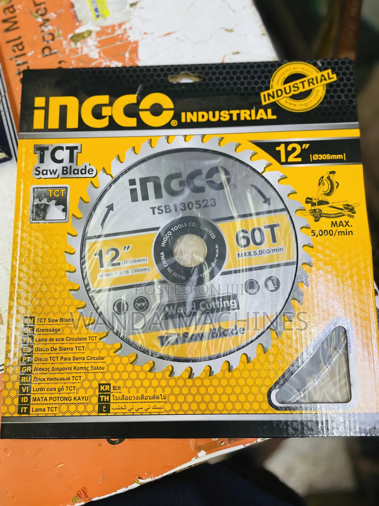 Wood Cutting TCT Saw Blade 12inch