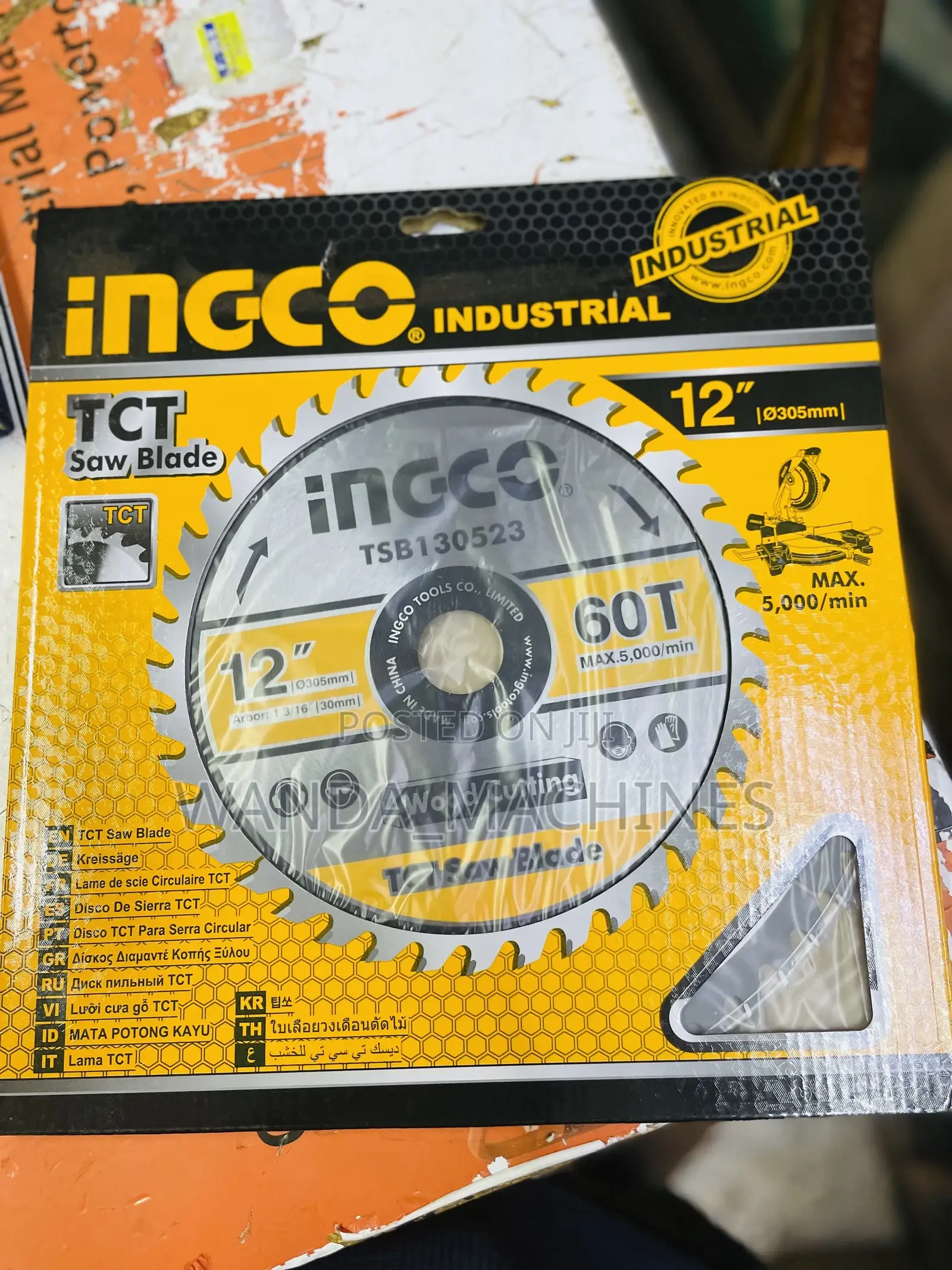 Wood Cutting TCT Saw Blade 12inch