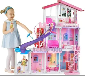 New Large Kids Barbie Dream House Play Toy