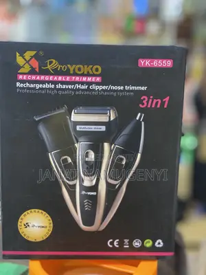 Pro Yooo Rechargeable Shaver/Hair Clipper/Nose Trimmer
