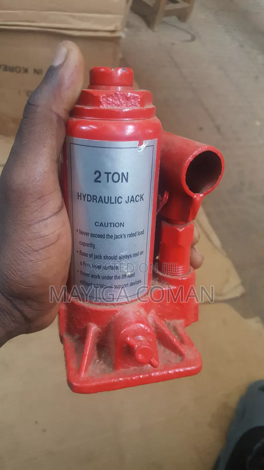 Hydraulic Bottle Jack 2 Tone