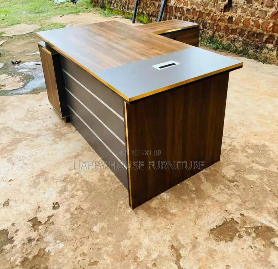 Executive Office Desk Gold Lex