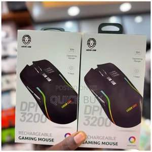 New Green Lion Rechargeable Gaming Mouse