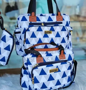 5pc Maternity Diaper Bag Blue.