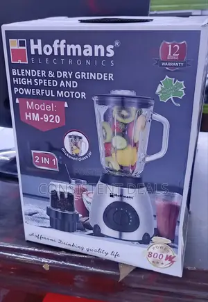 Hoffman 2in1 Blender and Dry Grinder