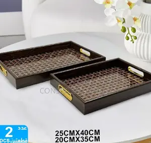 2pcs Serving Tray Set