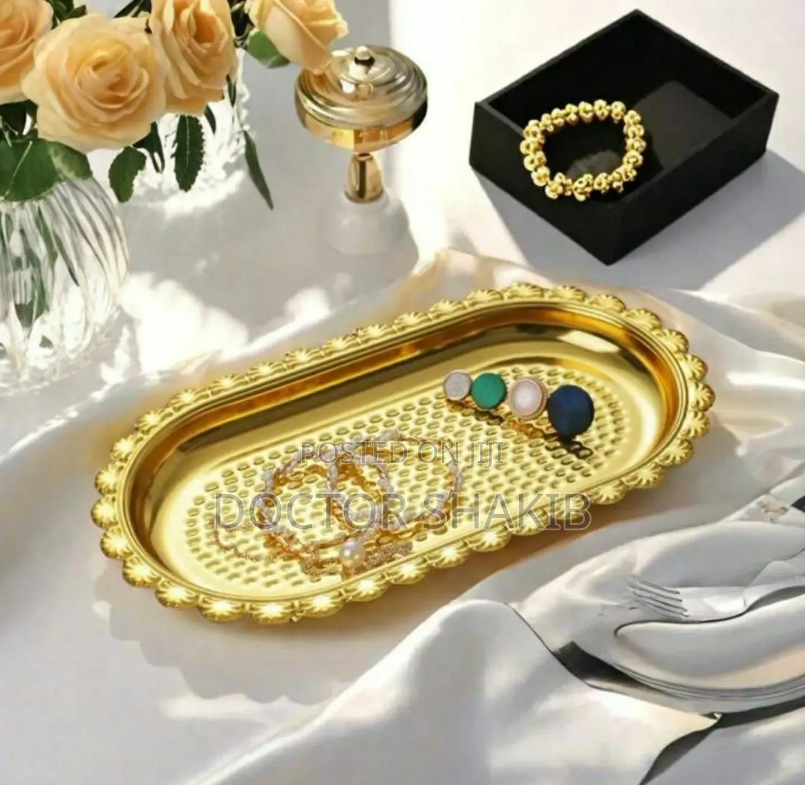 Quality Stainless Steel Gold Mini Tray