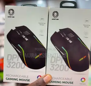 Green Lion Rechargeable Gaming Mouse -